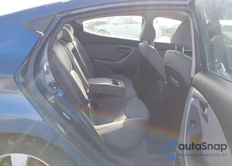 2013 Hyundai Elantra Gls from USA, damaged, VIN KMHDH4AEXDU949366